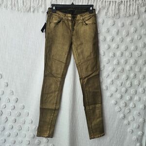 Genetic Denim Shiny Gold Jeans